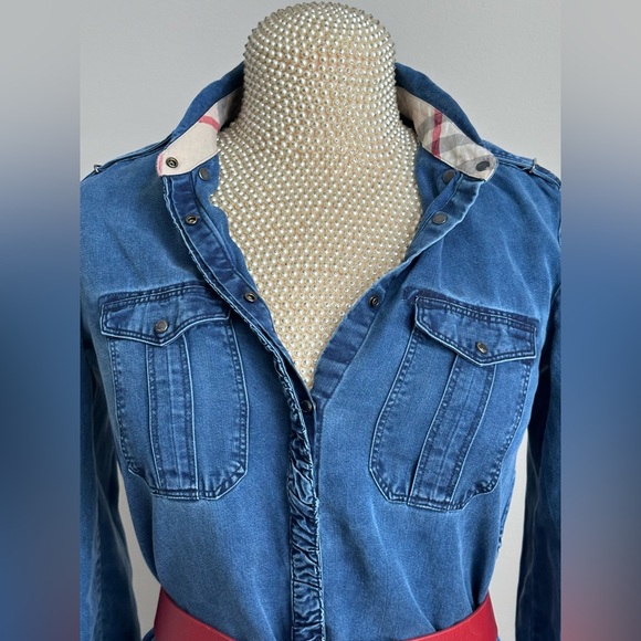 Burberry Britt Mini Dress sizeXS/US2 $398 - Picture 5 of 10